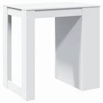HKH Mesa de Bar em Derivados de Madeira - Branco