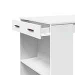 HKH Mesa de Bar em Derivados de Madeira - Branco