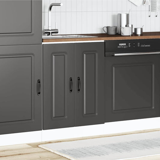 HKH Armário Baixo Lavatório Kalmar - Preto
