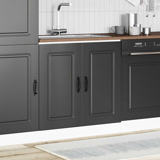 HKH Armário Baixo Lavatório Kalmar - Preto