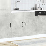 HKH Mueble bajo lavabo Kalmar de hormigón - Gris