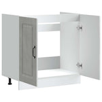 HKH Mueble bajo lavabo Kalmar de hormigón - Gris