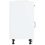 HKH Mueble bajo de cocina Kalmar de madera artificial blanca
