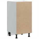 HKH Mueble bajo de cocina Kalmar de madera artificial blanca