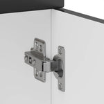 HKH Mueble bajo de cocina Kalmar en madera artificial - Negro