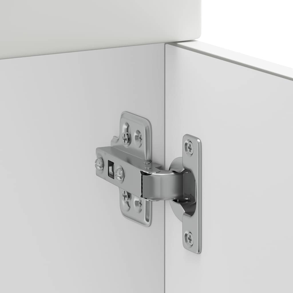 HKH Mueble bajo de cocina Kalmar de madera artificial blanca