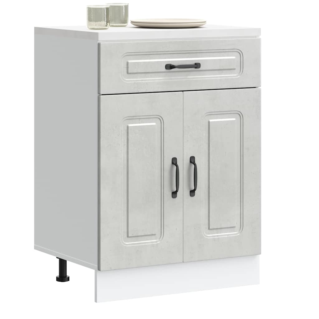 HKH Armario Bajo de Cocina Kalmar de Hormigón - Gris