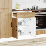HKH Mueble bajo de cocina Kalmar en roble artesanal