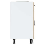 HKH Mueble bajo de cocina Kalmar en roble artesanal