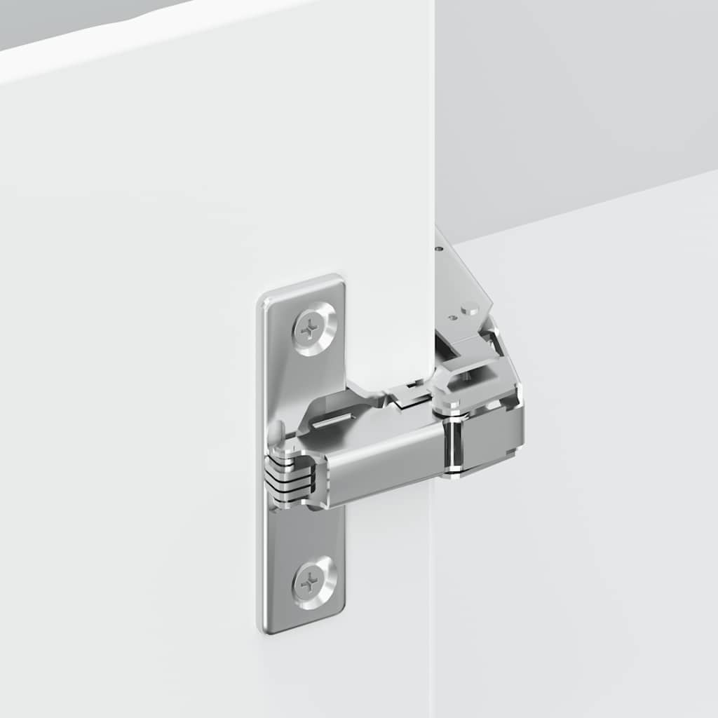 HKH Mueble bajo de cocina esquinero Kalmar Alto Brillo - Blanco