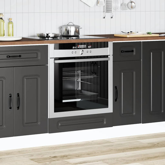 HKH Armário Forno Kalmar - Preto