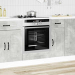 HKH Armário Forno Kalmar em Betão - Cinza
