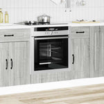 HKH Armário Forno Kalmar Sonoma - Cinzento