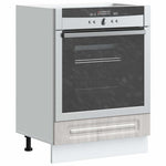 HKH Armário Forno Kalmar Sonoma - Cinzento