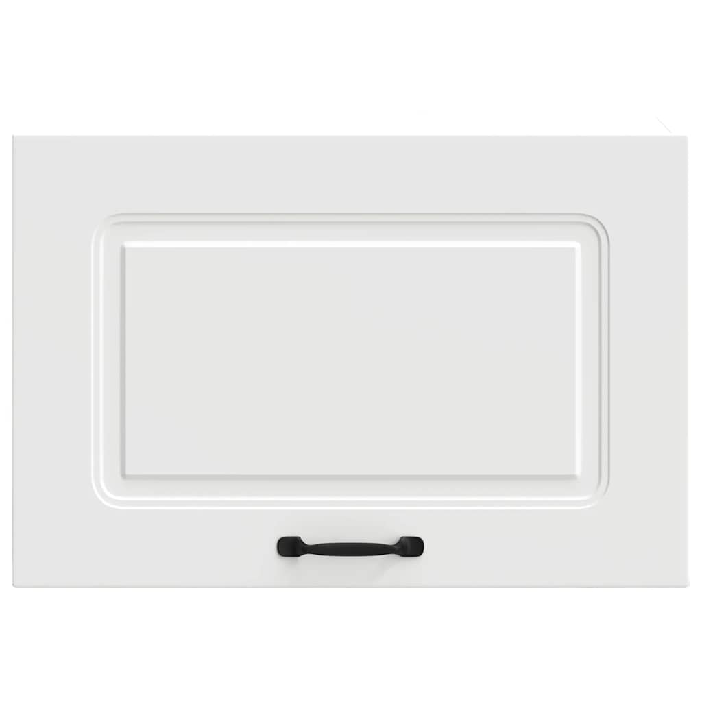 Armario de pared de cocina HKH Kalmar en madera artificial blanca