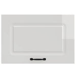 HKH Armário de Parede de Cozinha Kalmar Alto Brilho - Branco