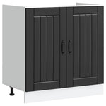 Mueble Bajo Lavabo Lucca HKH - Negro