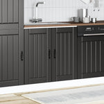 Mueble Bajo Lavabo Lucca HKH - Negro