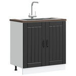 Mueble Bajo Lavabo Lucca HKH - Negro
