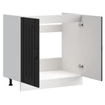Mueble Bajo Lavabo Lucca HKH - Negro