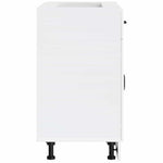 Mueble de cocina bajo Lucca Brillante - Blanco