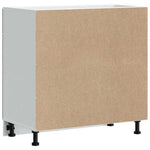 Mueble de cocina bajo Lucca Brillante - Blanco