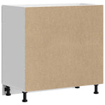 HKH Mueble bajo de cocina Lucca en Cemento - Gris
