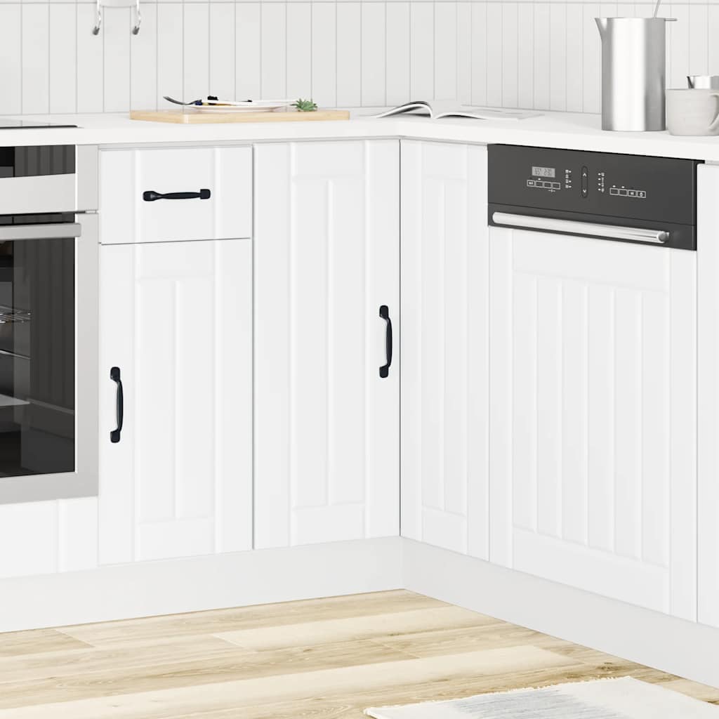 HKH Mueble Bajo Rincón Cocina Lucca - Blanco