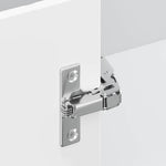 HKH Mueble Bajo de Esquina Cocina Lucca en Madera Brillante - Blanco