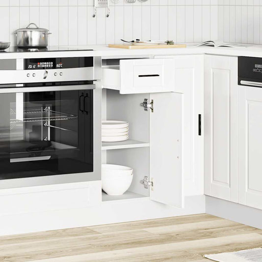 HKH Armário Base de Cozinha Porto - Branco