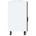HKH Mueble Bajo de Cocina Porto - Negro