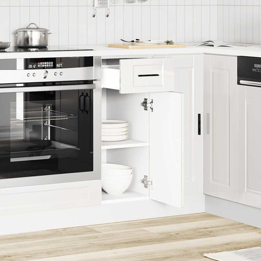 HKH Armário Base Cozinha Porto Brilhante - Branco