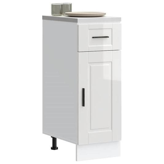 HKH Armário Base Cozinha Porto Brilhante - Branco