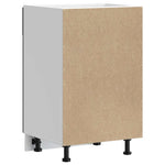 HKH Mueble Bajo de Cocina Porto - Negro