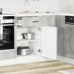 Mueble Bajo Cocina Oporto de Cemento - Gris