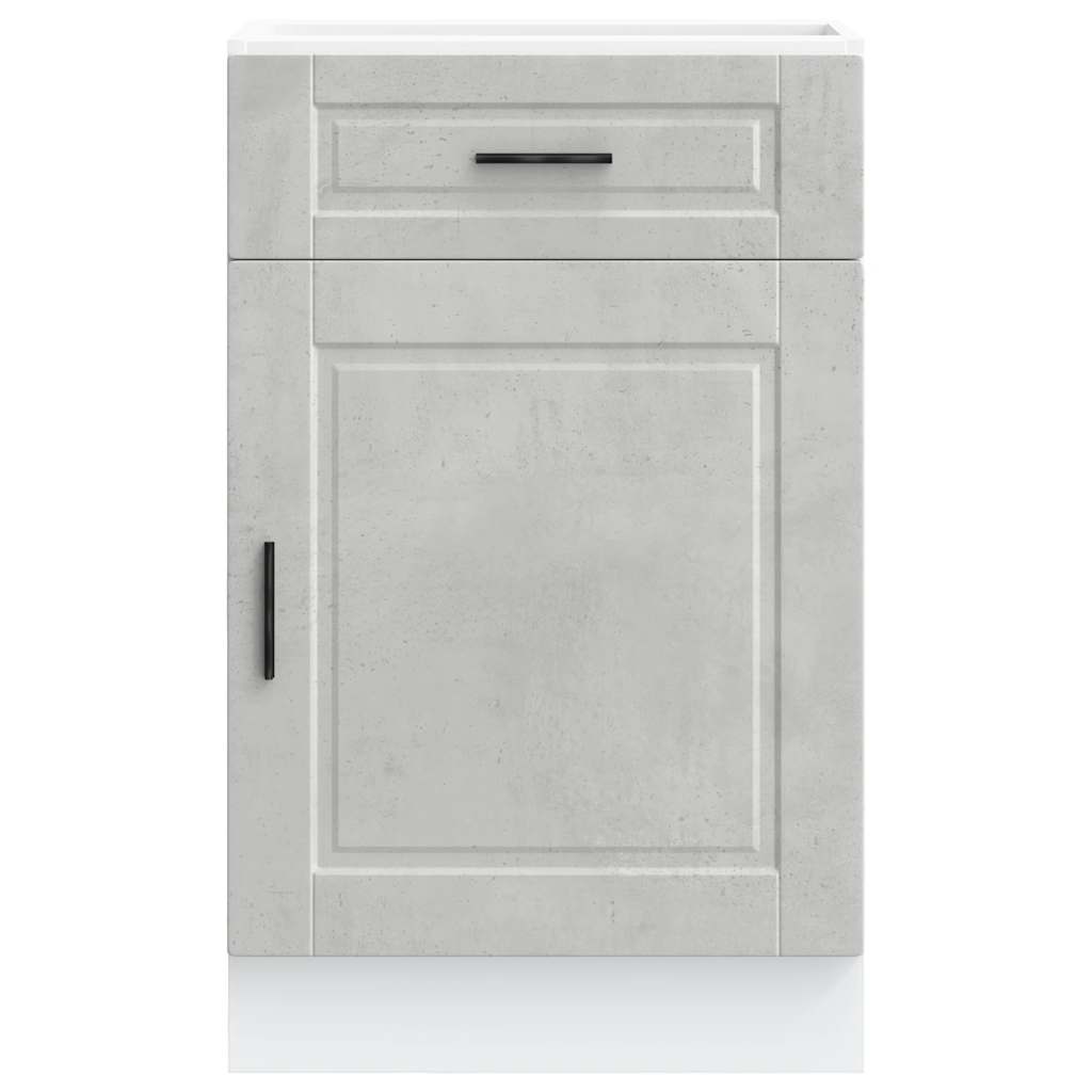 Mueble Bajo Cocina Oporto de Cemento - Gris