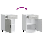 Mueble Bajo Cocina Oporto de Cemento - Gris