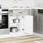 Mueble Bajo de Cocina HKH Porto Sonoma - Gris