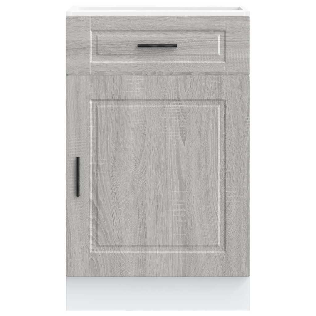Mueble Bajo de Cocina HKH Porto Sonoma - Gris
