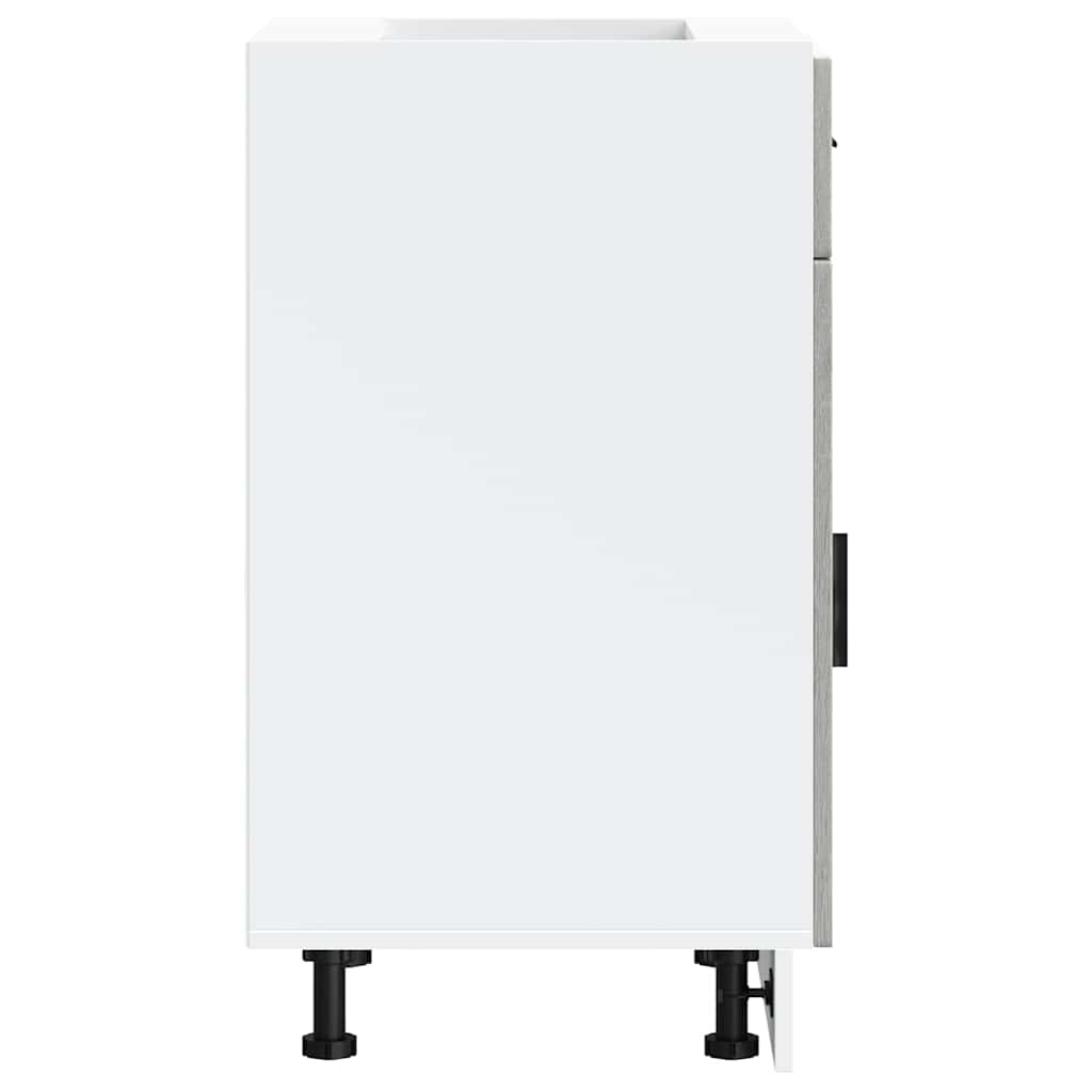 Mueble Bajo de Cocina HKH Porto Sonoma - Gris