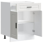 HKH Armario Bajo de Cocina Oporto - Blanco