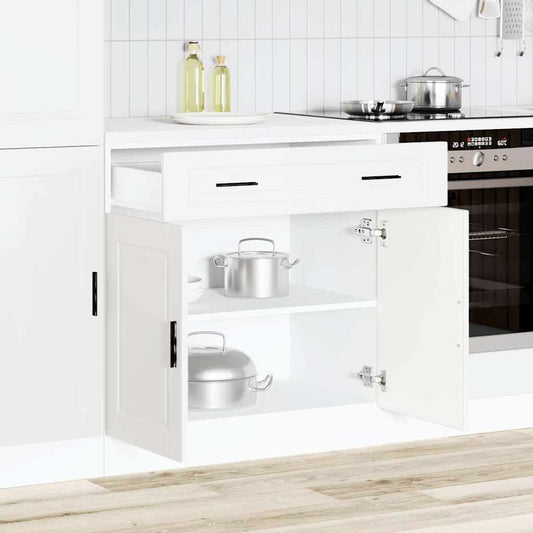 HKH Armário Base de Cozinha Porto - Branco