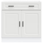 HKH Armario Bajo de Cocina Oporto - Blanco