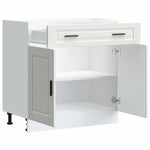 HKH Armario Bajo de Cocina Oporto - Blanco