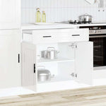 HKH Armario Bajo Cocina Oporto Brillante - Blanco