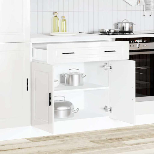 HKH Armário Base Cozinha Porto Brilhante - Branco