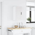 HKH Armario de Pared de Cocina Oporto en Madera Artificial Blanca