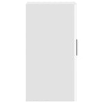 HKH Armario de Pared de Cocina Oporto en Madera Artificial Blanca