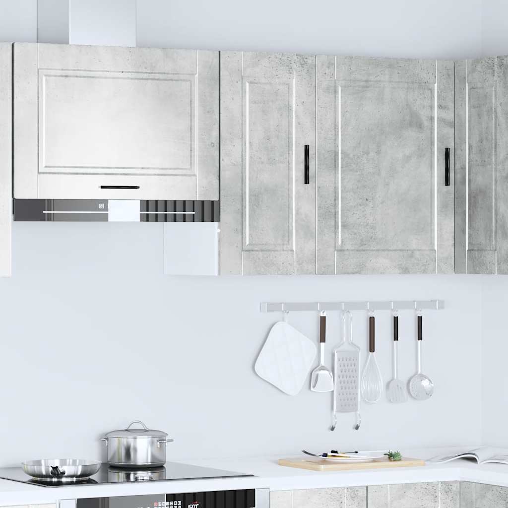 HKH Armario de Pared Cocina Oporto en Hormigón - Gris