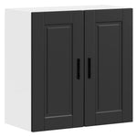 HKH Armario de Pared de Cocina Oporto - Negro